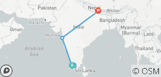 Mumbai en Kerala rondreis met Nepal Darshan - 13 bestemmingen