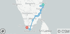 Erfgoedreis Zuid-India - 17 bestemmingen