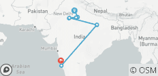 Nordindien Rundreise mit Goa - 11 Destinationen