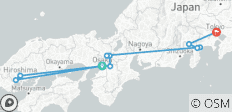 10 Days Japan Delight with Hiroshima(Private Guide No Group)Family Tour Customizable - 11 destinations