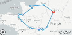 France Mon Amour (15 destinations) - 15 destinations