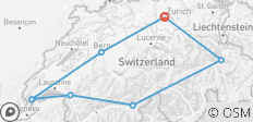 La Suisse majestueuse : 9 jours de lacs, de montagnes et de charme - 7 destinations