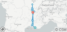 Idílico Ródano 2026|2027 - 8 Días (from Marsella to Lyon) - 15 destinos