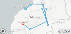 Morocco: Imperial Cities and Desert Kasbahs - 10 destinations