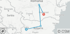 Sofia à Bucarest : circuit découverte court - Circuit en petit groupe - 4 destinations