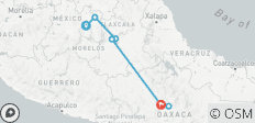 Ciudad de México a Oaxaca - 9 destinos