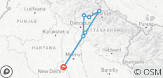 Paquete Yamunotri Gangotri Do Dham Yatra desde Delhi - 7 destinos