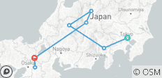 5 Tage Erstaunliches Japan(Privater Reiseführer und Fahrer)- Umetravel - 8 Destinationen