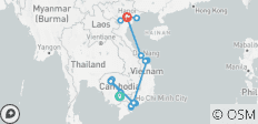 Premium Kambodscha und Vietnam In-Depth (21 Destinationen) - 21 Destinationen