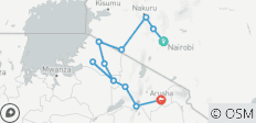 Experience Kenya & Tanzania Wildlife Safari - 12 destinations