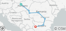 PRIVÉ - 7 jours Budapest et Transylvanie Bucarest et Sofia - 3 capitales d\'Europe - 7 destinations