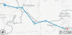 Radreise von Wien nach Budapest - 6 Destinationen