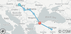 PRIVÉ - 8 Dagen Boedapest naar Istanbul & Cappadocië met 3 VLUCHTEN INBEGREPEN - 8 bestemmingen