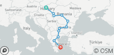 PRIVÉ - 9 jours de Budapest à Athènes Explorations de l\'Europe de l\'Est - 11 destinations