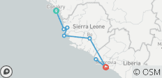 Explorador de África Occidental - Guinea, Sierra Leona y Liberia - 9 destinos
