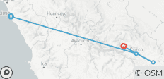 6 Tage - Lima - Cusco- Regenbogenberg - Machu Picchu - 4 Destinationen