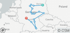 Circuit complet en Allemagne, se terminant à Francfort - 17 destinations