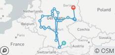 Van Beieren naar Berlijn (25 bestemmingen) - 25 bestemmingen