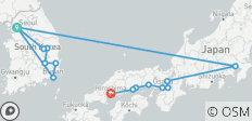 Maravillas de Corea y Japón con Hiroshima (15 destinations) - 15 destinos