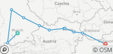 Danube In Depth with Best of Bavaria 2026 - 14 Days (from Munich to Budapest) - 11 destinations