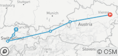 Alpes suizos y austriacos: Zúrich, Innsbruck, Salzburgo y Viena en 10 días - 6 destinos