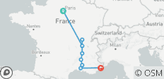 Paris & Sensations de Lyon et de la Provence 2026|2027 - 10 jours (from Paris to Nice) - 8 destinations