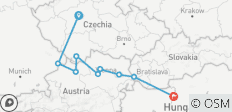 Danube Explorer & Budapest mit Prag 2026|2027 - 13 Tage (von Prag bis Budapest) - 9 Destinationen