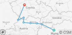 Danube Explorer & Budapest mit Prag 2026|2027 - 13 Tage (von Budapest bis Prag) - 8 Destinationen