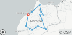 De Casablanca a las Ciudades Imperiales y Escapada al Sáhara... en 7 Días Tour Privado - 17 destinos