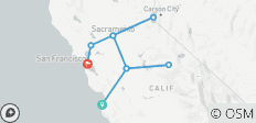 California Dreamin\': Monterey, Yosemite & Napa (Monterey, CA nach San Francisco, CA) - 11 Destinationen