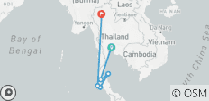 Bangkok, Playa y Chiang Mai - 18 días - 6 destinos