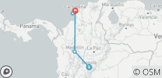 Bogotá, Medellín y Cartagena (Superior) - 8 días - 5 destinos