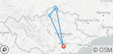Boucle de Ha Giang en moto 4 jours - 5 destinations