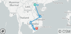 Grand circuit au Vietnam et au Cambodge 2026-2027 – 21 jours (de Hanoï à Hô Chi Minh-Ville)
