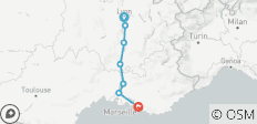 Lentesensaties van Lyon & Provence 2026|2027 - 8 Dagen (van Lyon naar Marseille) - 7 bestemmingen