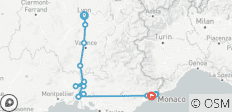 Les saveurs de Lyon, de la Provence et de Nice 2026/2027 - 16 destinations