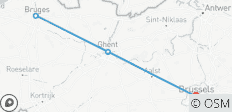 An Enchanting Christmas Getaway between Ghent and Bruges (port-to-port cruise) - 4 destinations