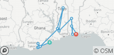 Ghana, Togo et Bénin : Châteaux, côtes et découvertes vaudou - 14 destinations