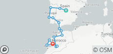 España, Portugal y Marruecos - 16 destinos
