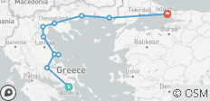 Grecia y Turquía: viaje de aventura de Atenas a Estambul - 11 destinos