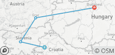 Christmas in Eastern Europe: Zagreb to Budapest