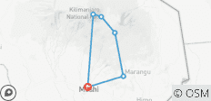 5-Day Kilimanjaro Marangu Route Trek - 6 destinations