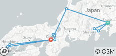 13 Tage Spektakuläres Japan auf Honshu(Privater Reiseführer und Fahrer) - 13 Destinationen