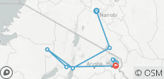 Serengeti & Kilimanjaro (15-Days) - 15 destinations