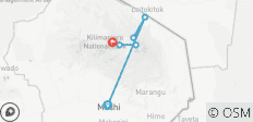 6-Day Kilimanjaro Climb – Rongai Route - 6 destinations