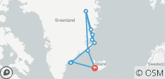Eastern Greenland - M/V Ocean Albatros (Northern Lights) - 12 destinations
