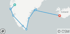 Greenland Explorer - M/V Ocean Albatros (Reverse Nl) - 11 destinations
