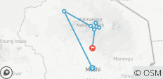 Kilimanjaro-beklimming – via de Lemosho-route – 7 dagen - 7 bestemmingen