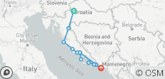 Circuit classique personnalisé de 11 jours en Croatie avec guide exclusif, départ quotidien et voiture privée - 13 destinations