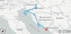 Private 8 Tage Kroatien-Familienreise mit 4-Sterne-Hotel, täglichem von und exklusivem Reiseführer - 12 Destinationen